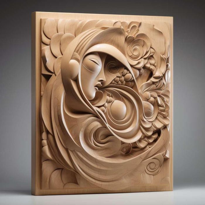 نموذج ثلاثي الأبعاد لآلة CNC 3D Art 